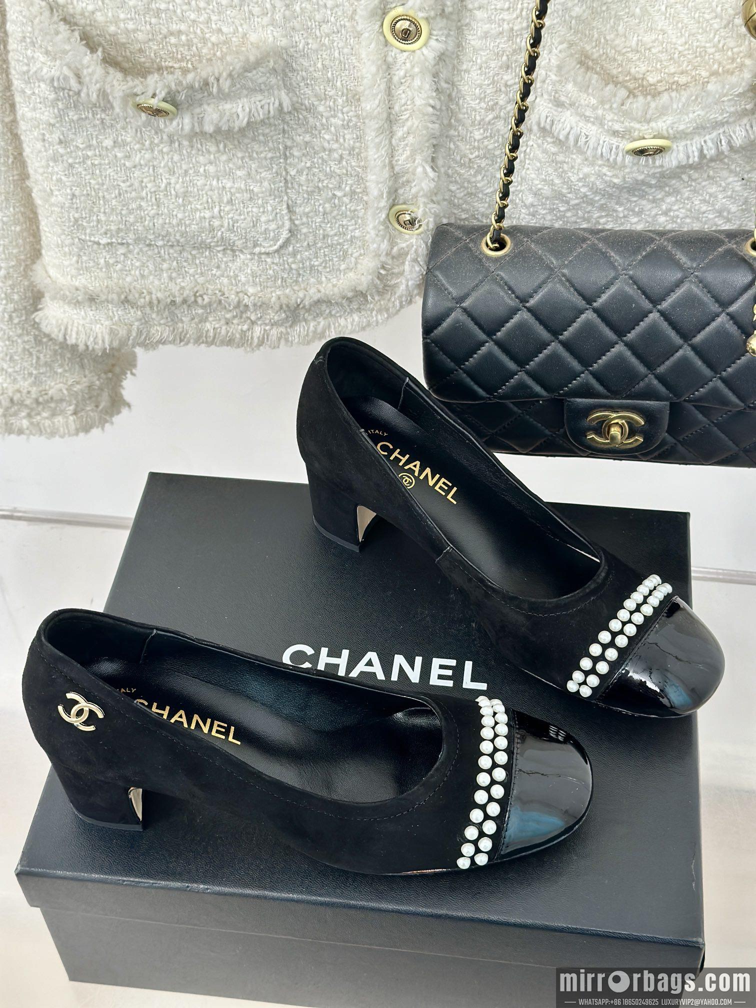 Chanel Replica Shoes sz35-41 6cm h0816