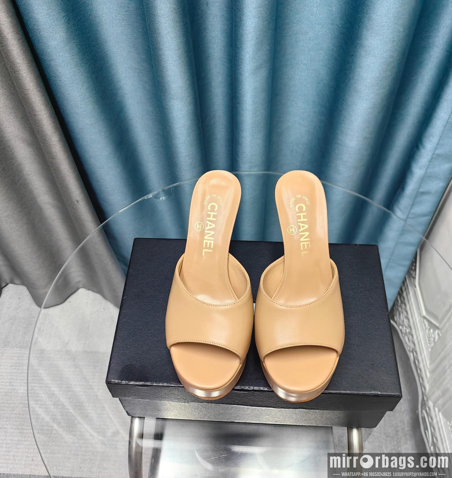 Chanel Replica Shoes sz35-41 9.5cm h0709