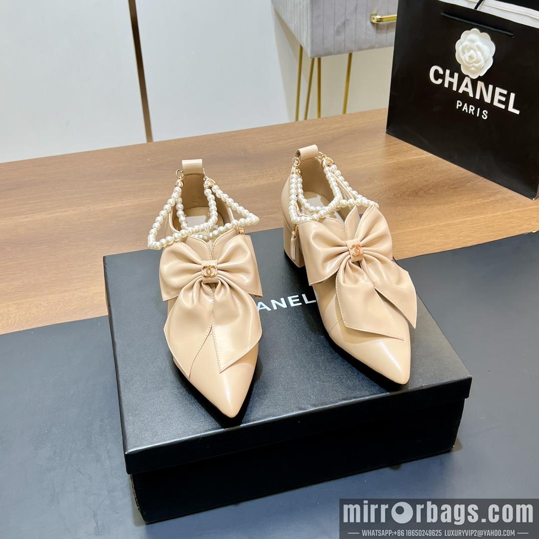 Chanel Replica Shoes sz35-41 5.5cm h0819