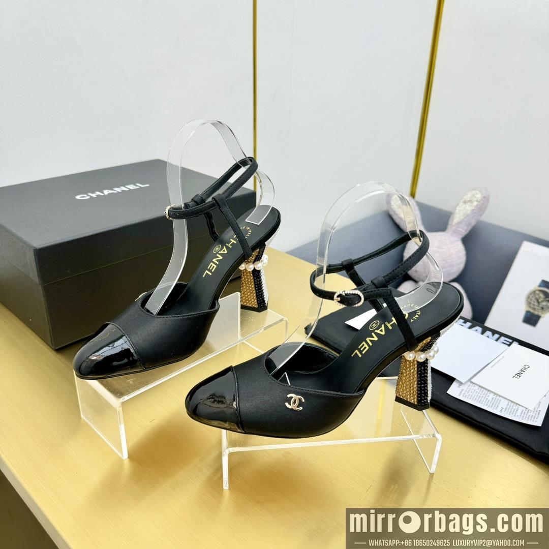 Chanel Replica Shoes sz35-40 9.5cm h1004