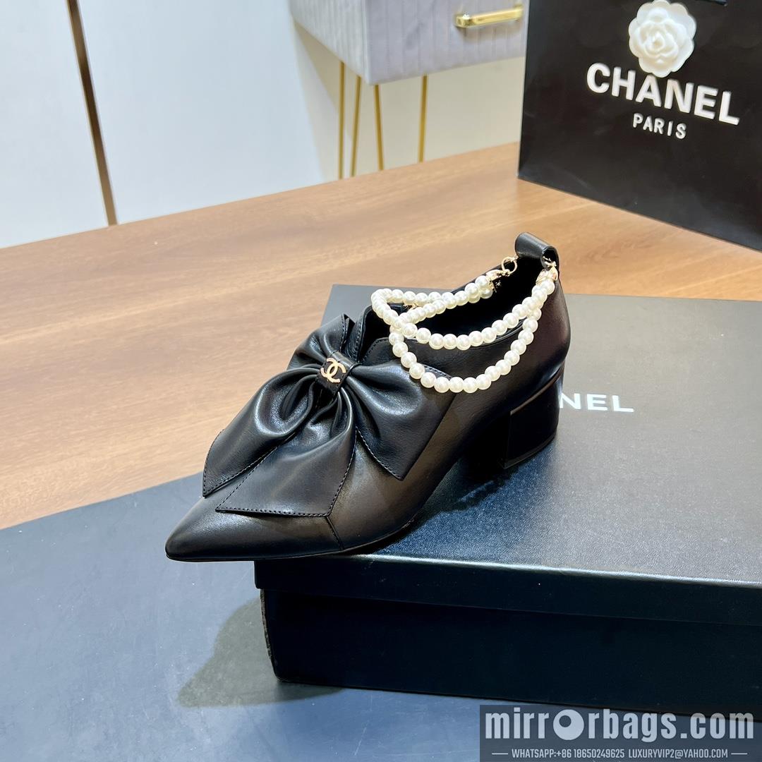 Chanel Replica Shoes sz35-41 5.5cm h0819