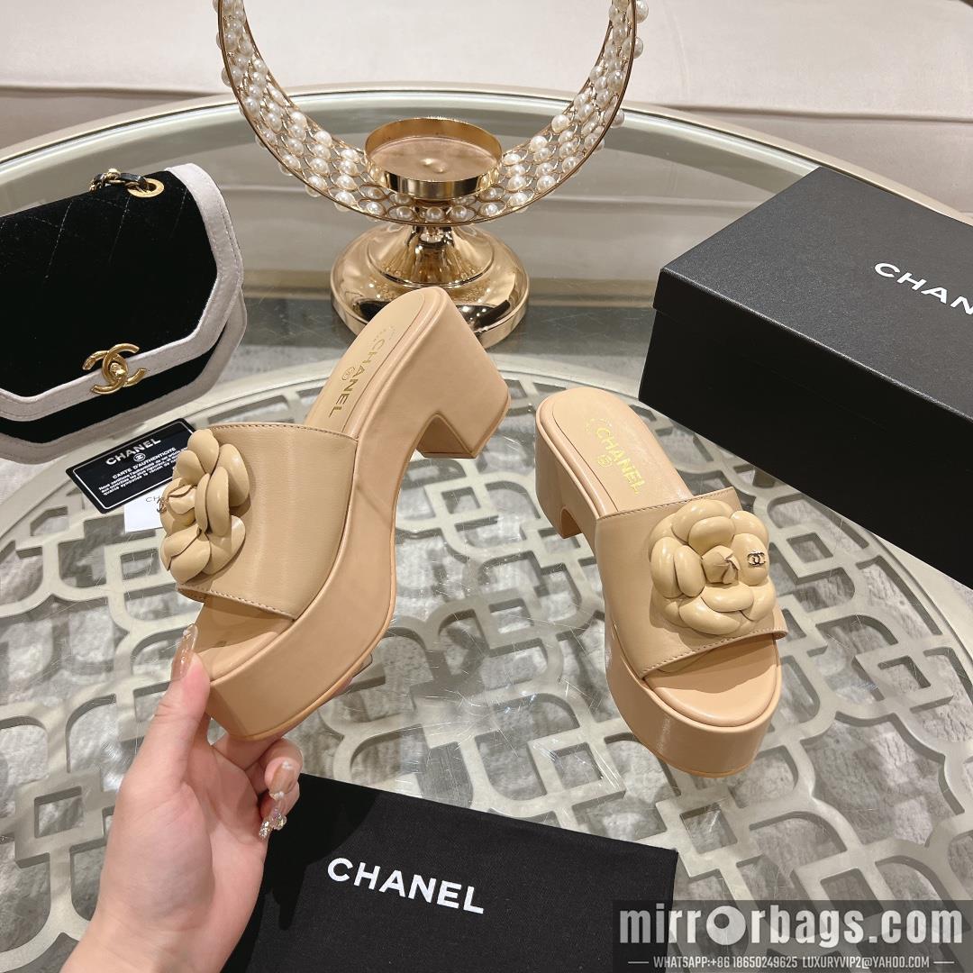Chanel Replica Shoes sz35-41 7.5cm h0707