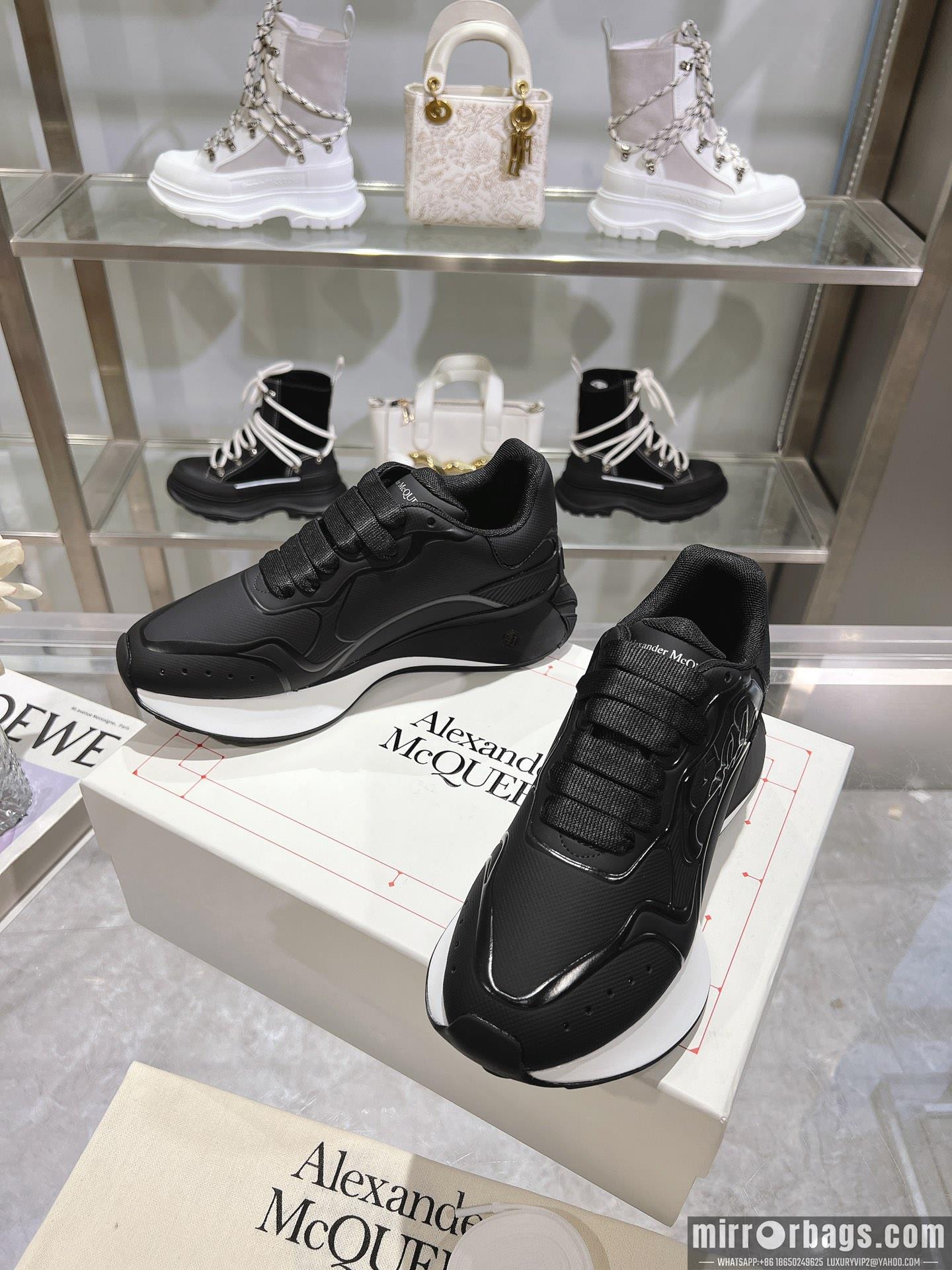 Replica Alexander McQueen Shoes sz39-45 h1010
