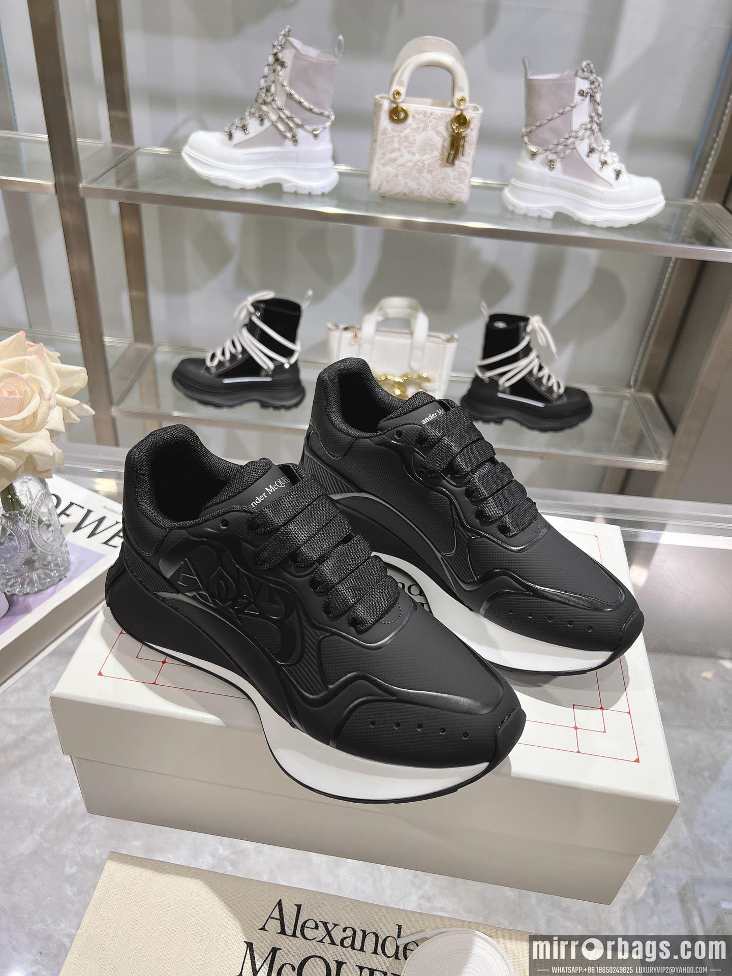Replica Alexander McQueen Shoes sz39-45 h1010