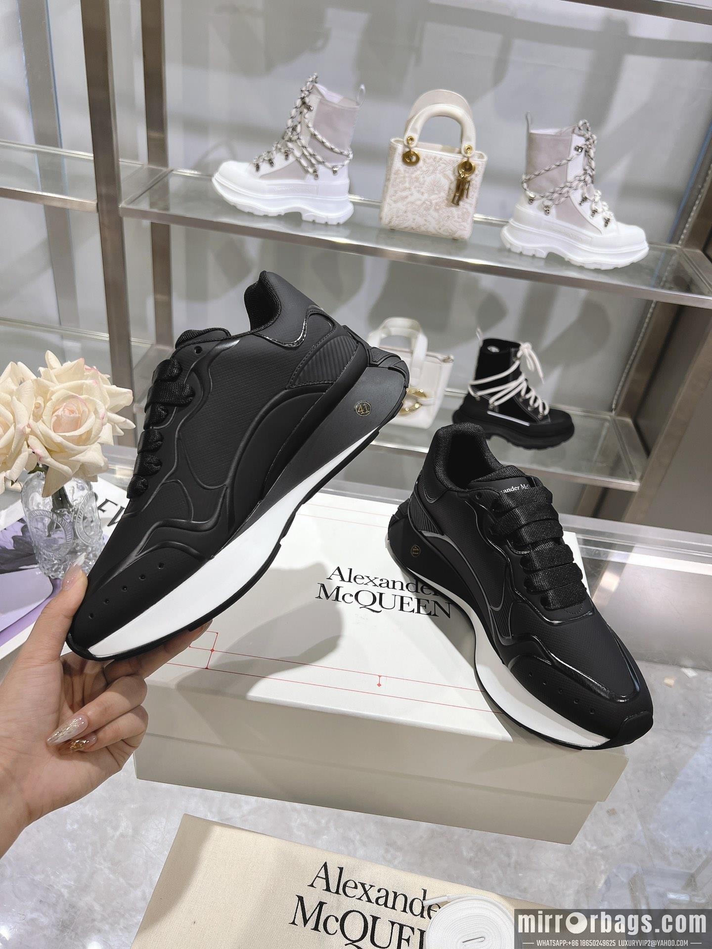 Replica Alexander McQueen Shoes sz39-45 h1010