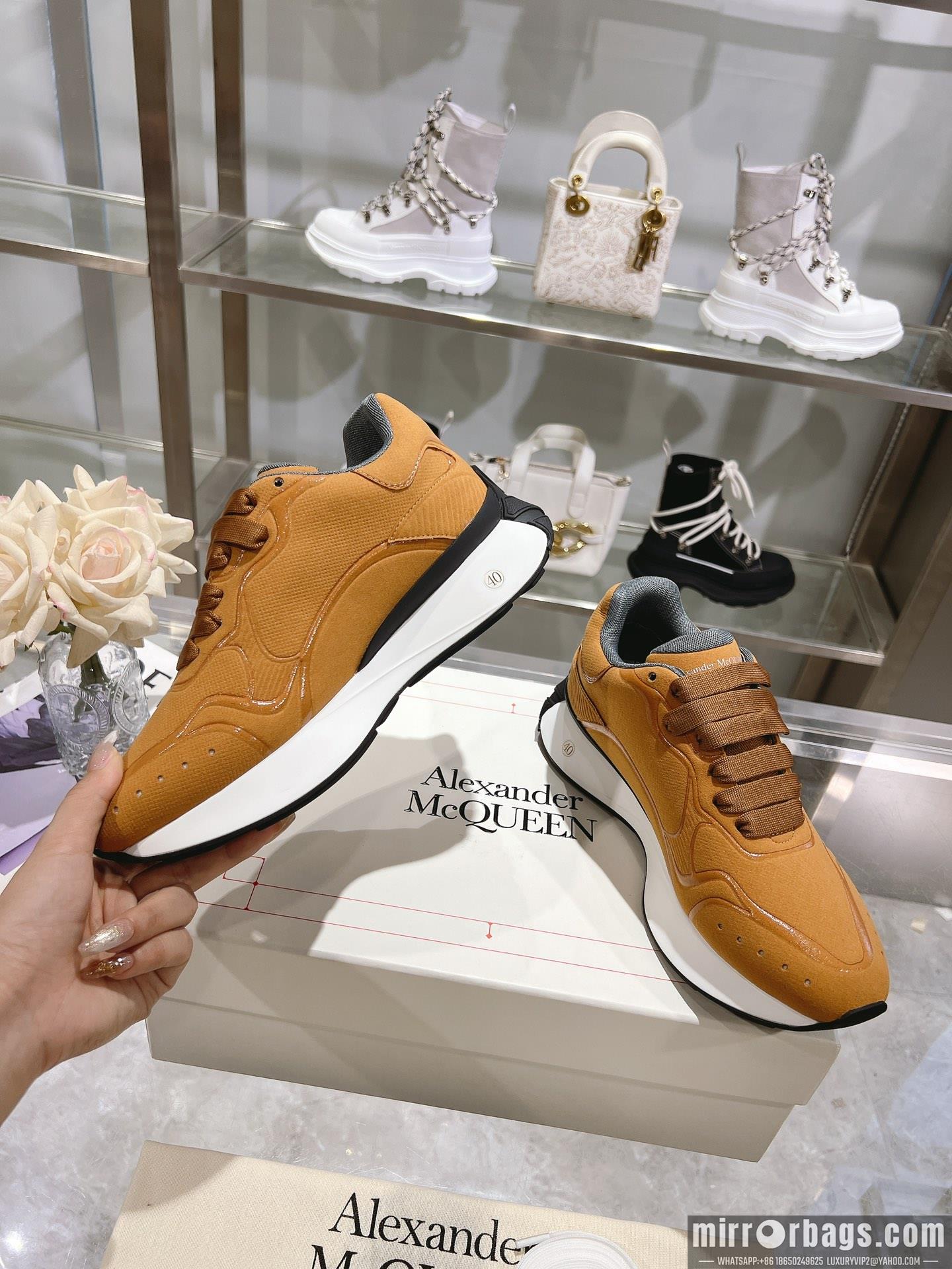 Replica Alexander McQueen Shoes sz39-45 h1010