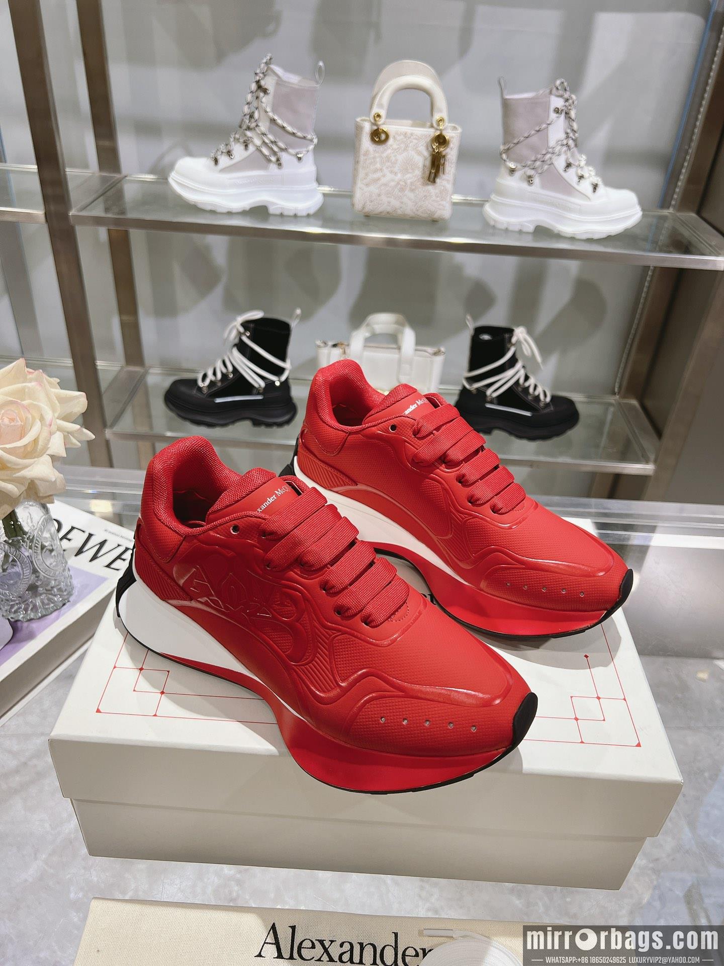 Replica Alexander McQueen Shoes sz39-45 h1010