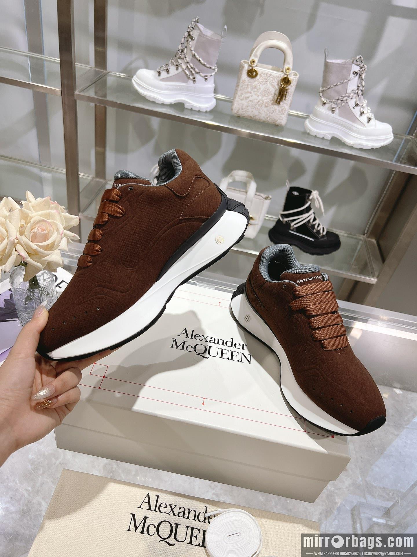 Replica Alexander McQueen Shoes sz39-45 h1010