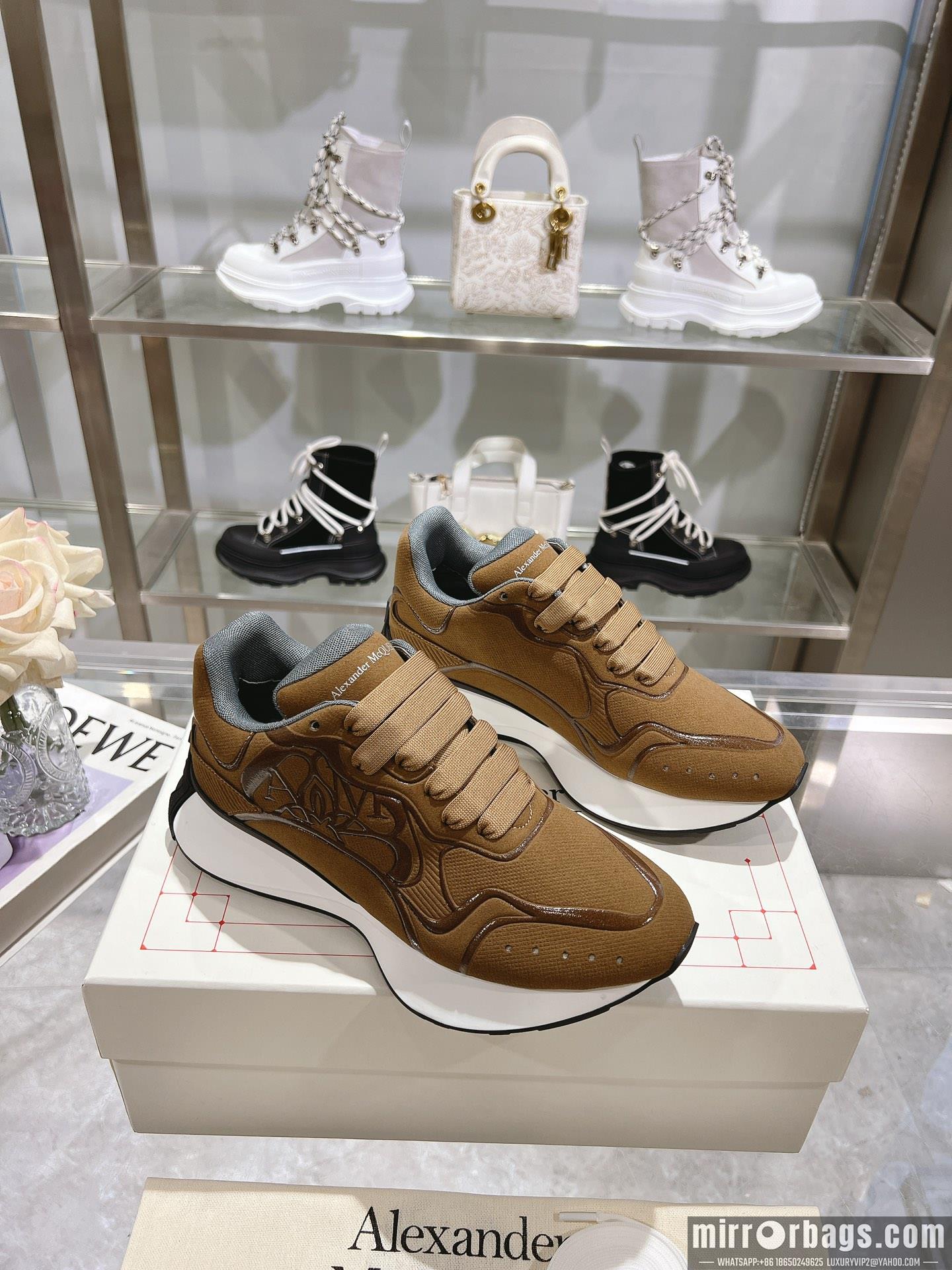 Replica Alexander McQueen Shoes sz39-45 h1010