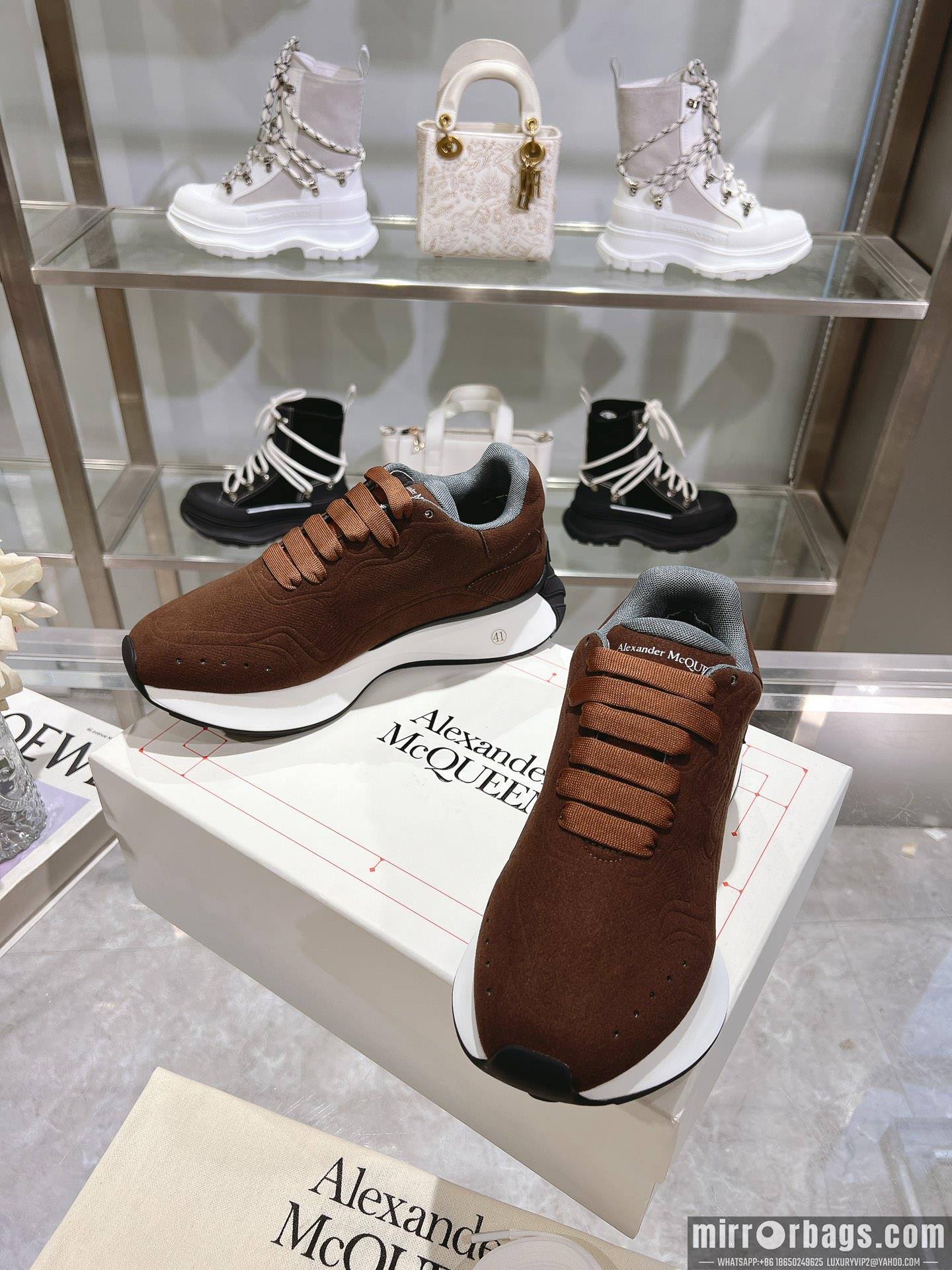 Replica Alexander McQueen Shoes sz39-45 h1010