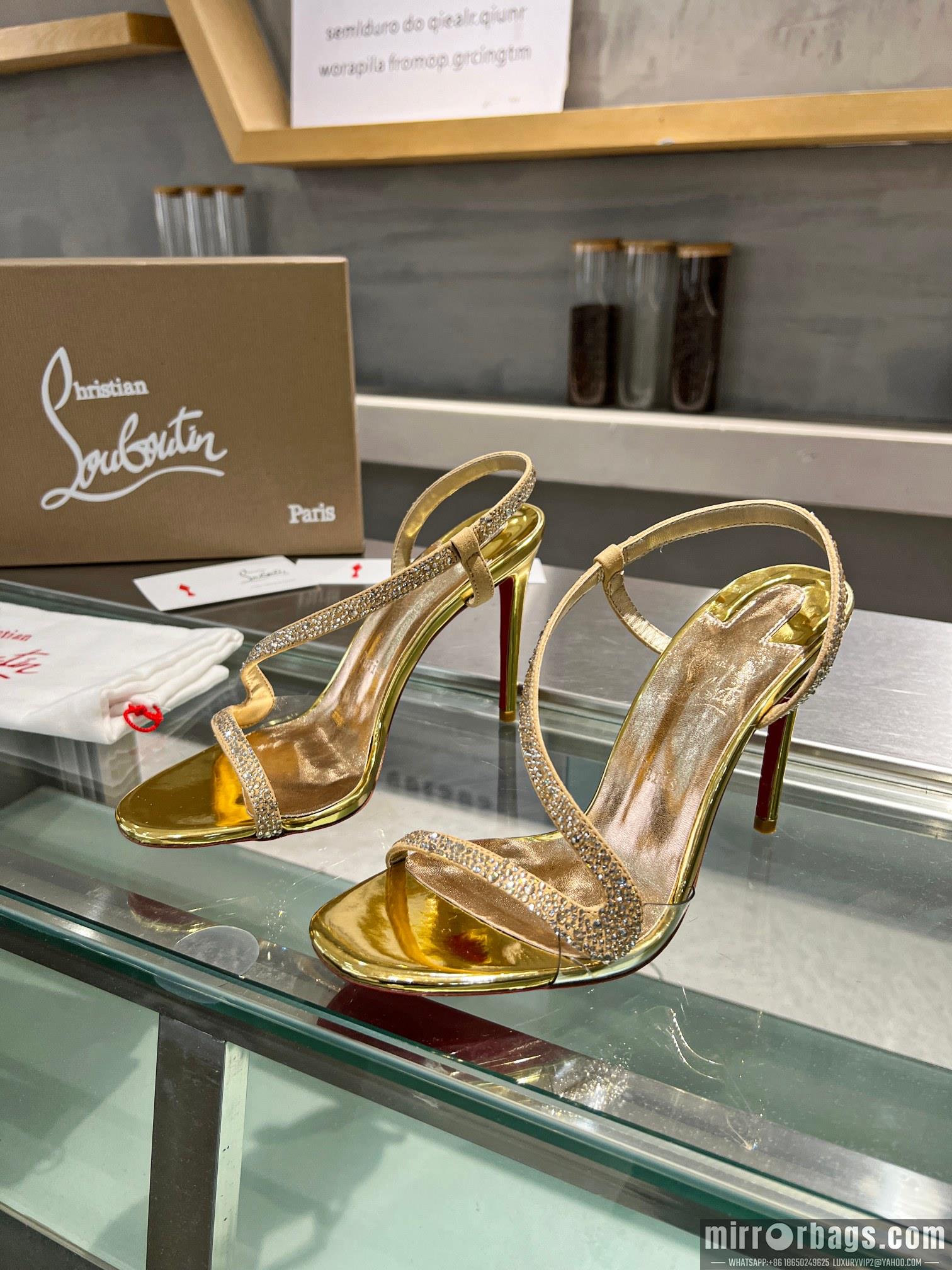 Christian Louboutin Shoes CL sz35-39 10.5cm h0605