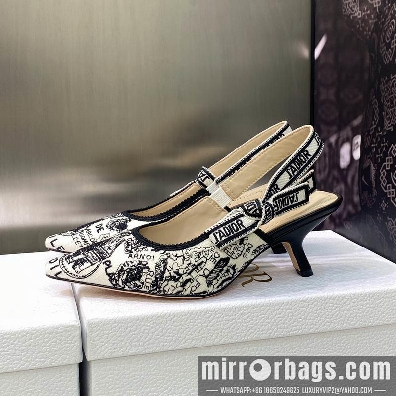 Replica Dior Shoes sz34-42 6.5cm mnw0223
