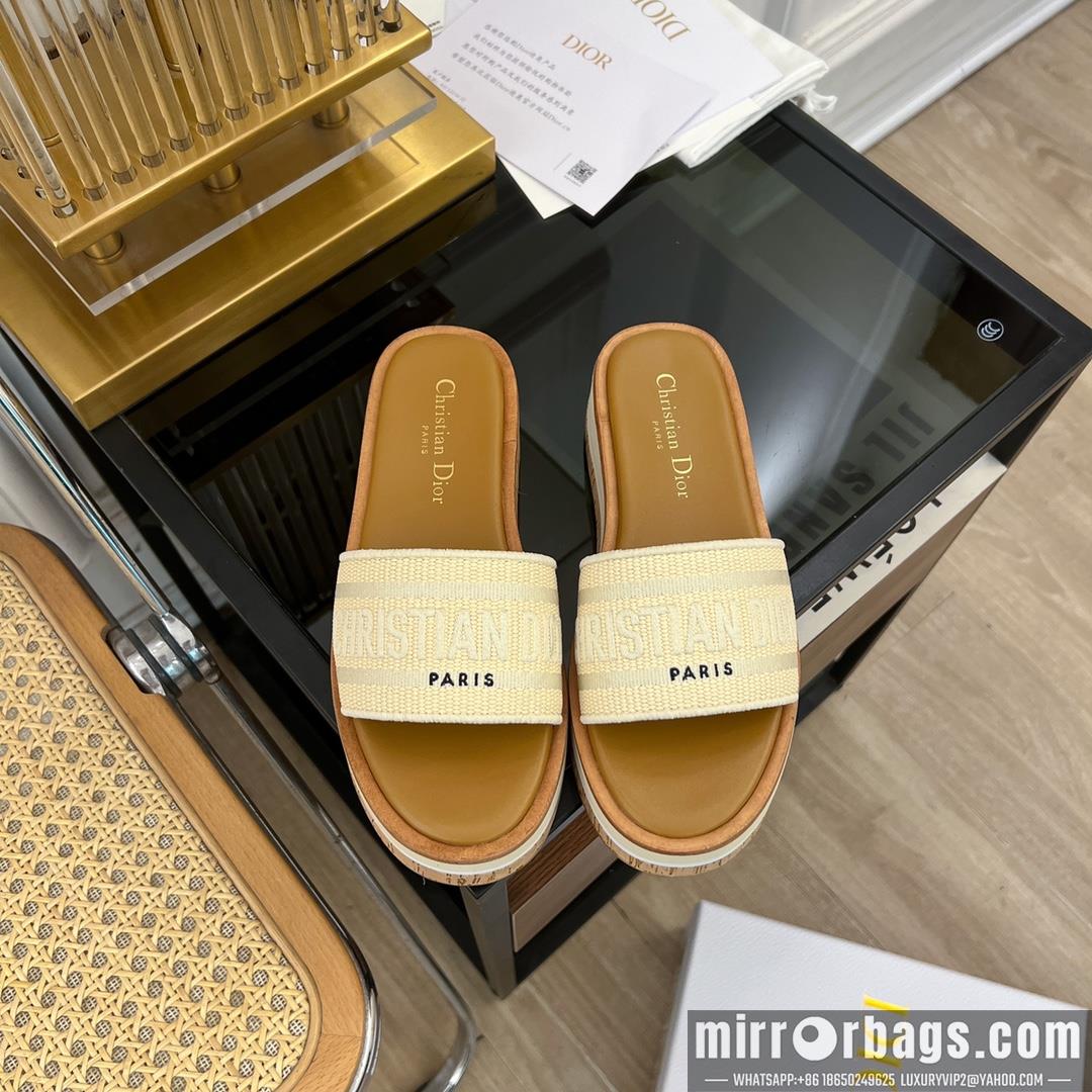 Replica Dior Shoes sz35-42 4.5cm h0707