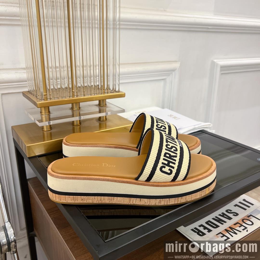 Replica Dior Shoes sz35-42 4.5cm h0707