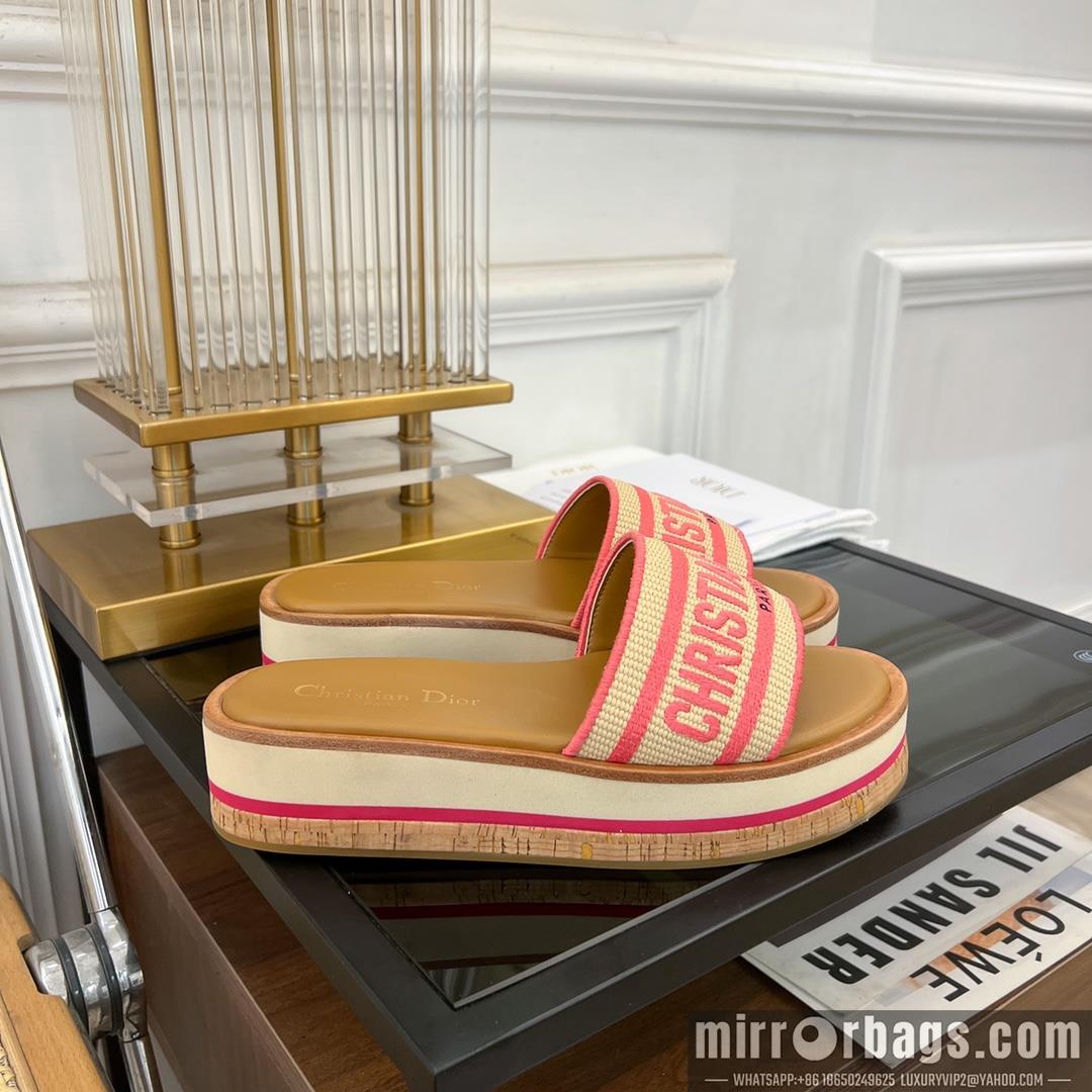 Replica Dior Shoes sz35-42 4.5cm h0707