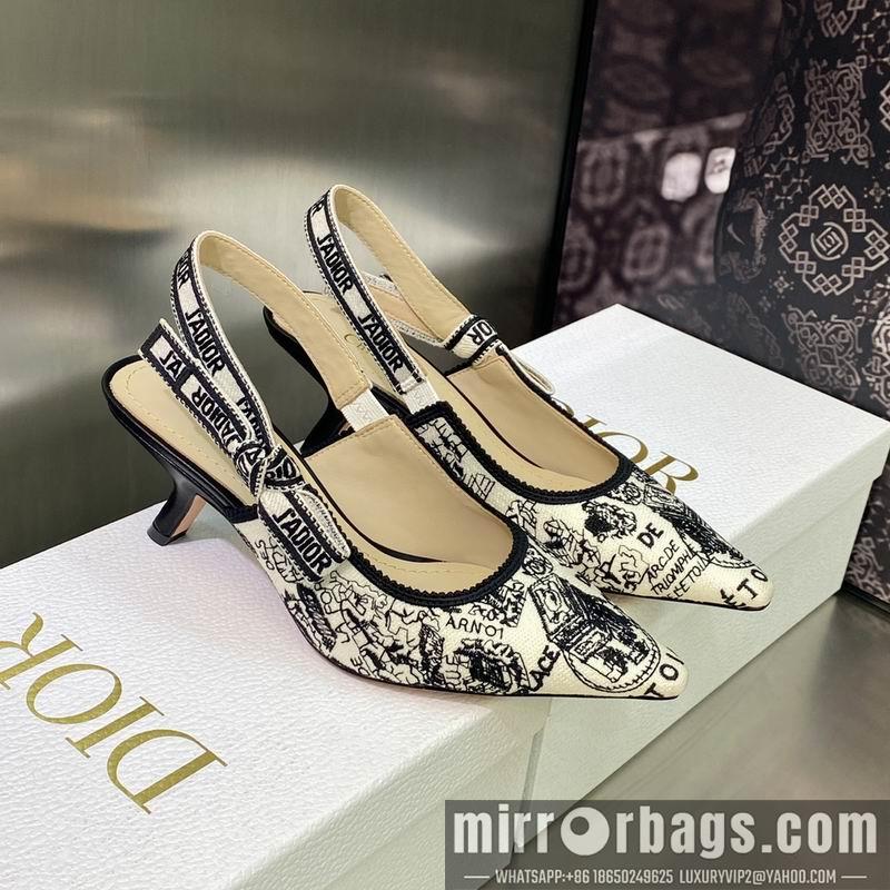 Replica Dior Shoes sz34-42 6.5cm mnw0223