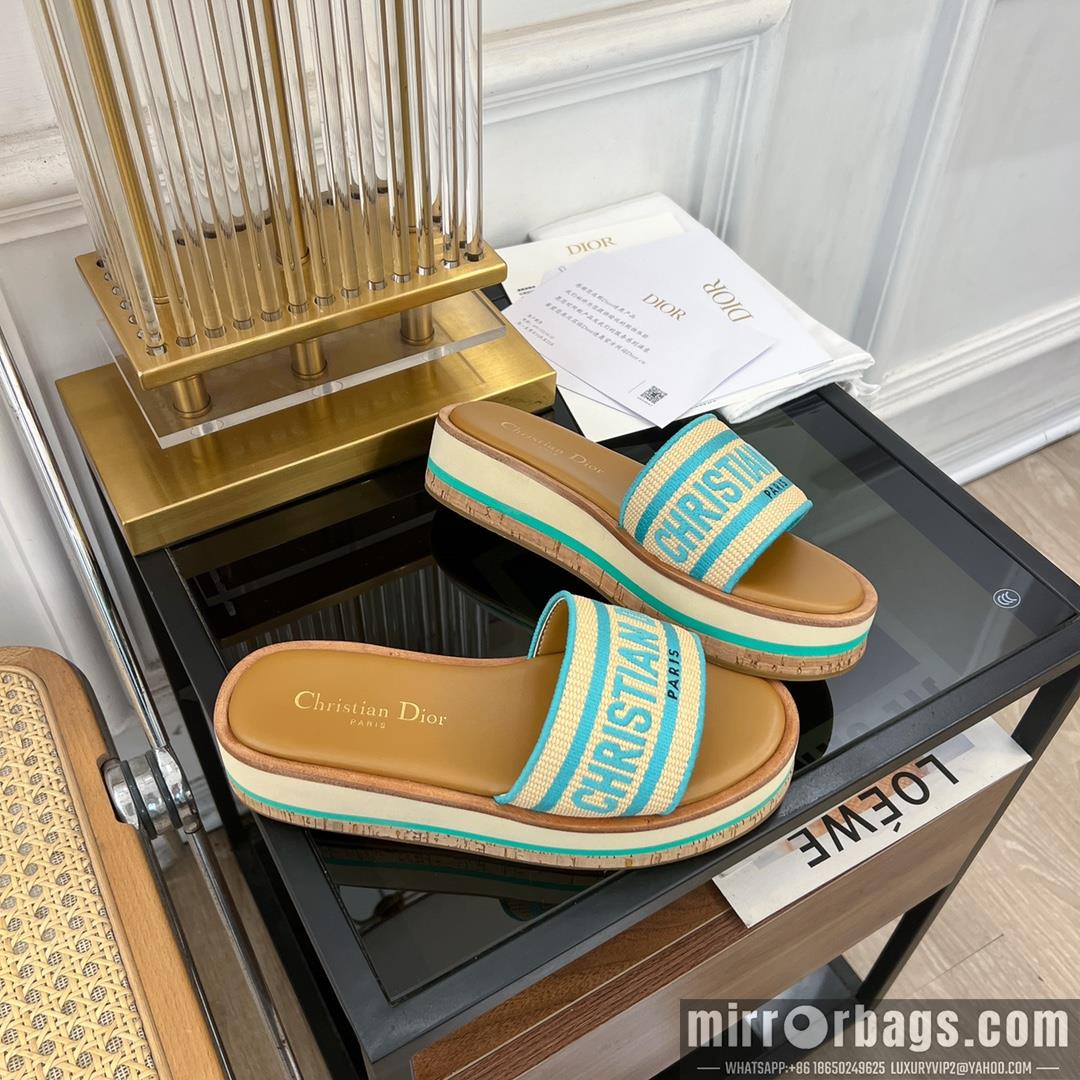 Replica Dior Shoes sz35-42 4.5cm h0707