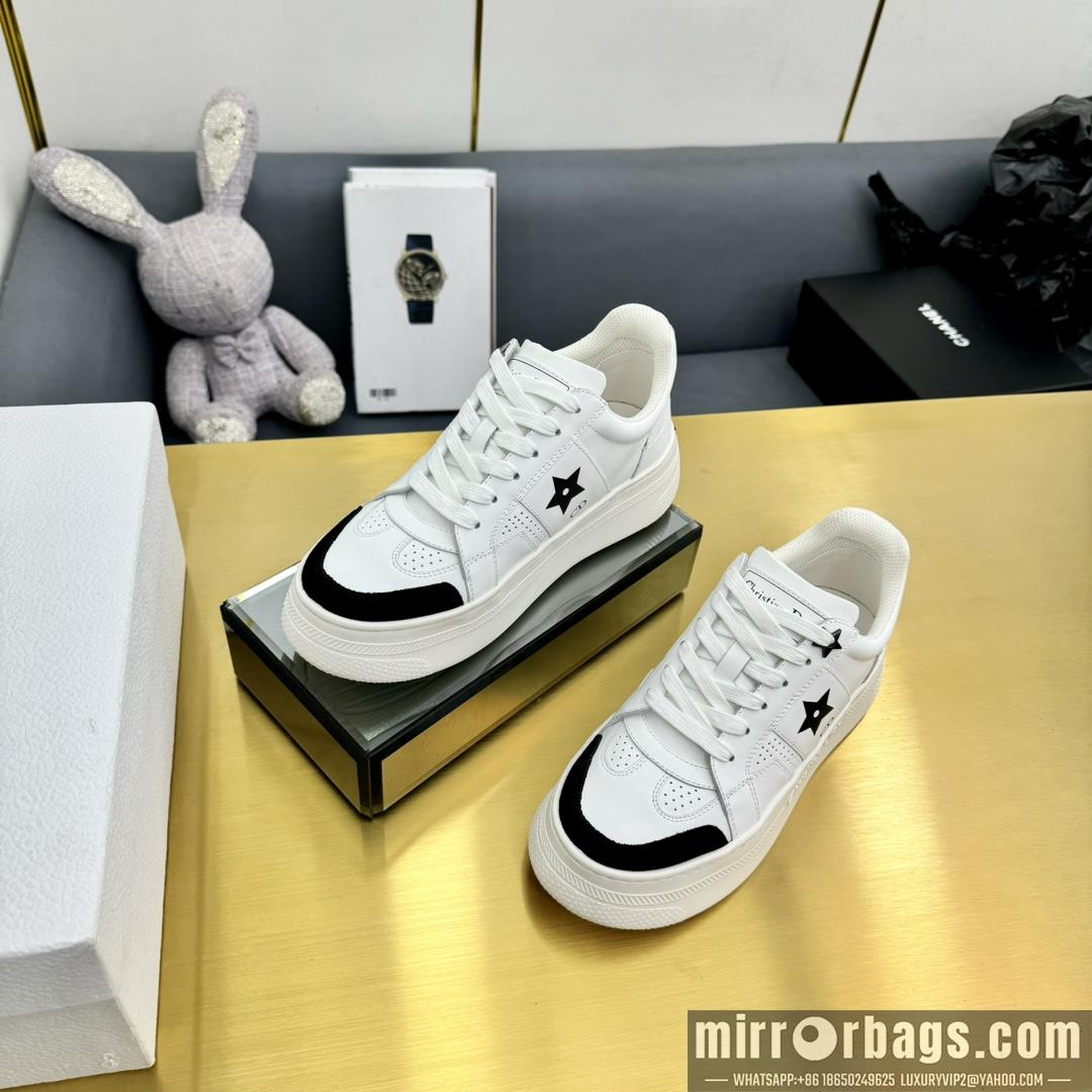 Replica Dior Shoes sz35-40 4.5cm h0905