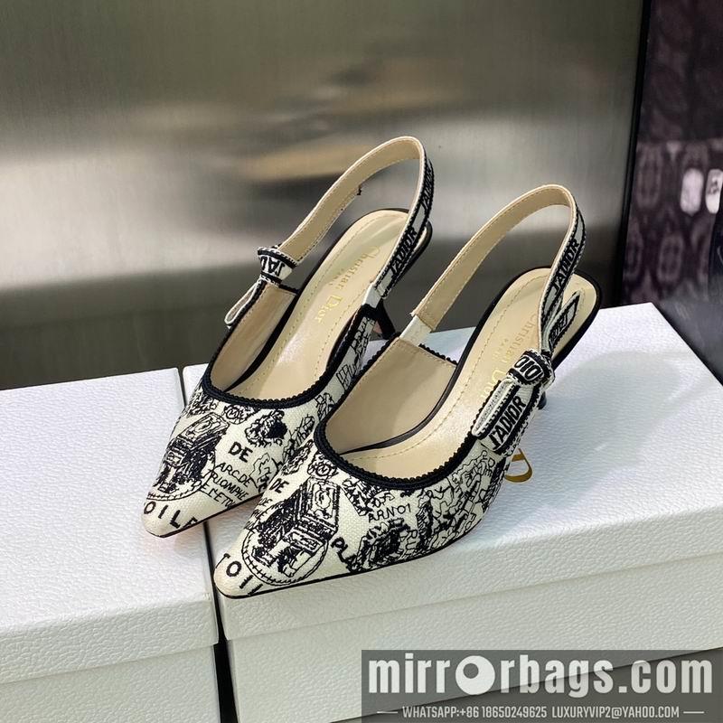 Replica Dior Shoes sz34-42 6.5cm mnw0223