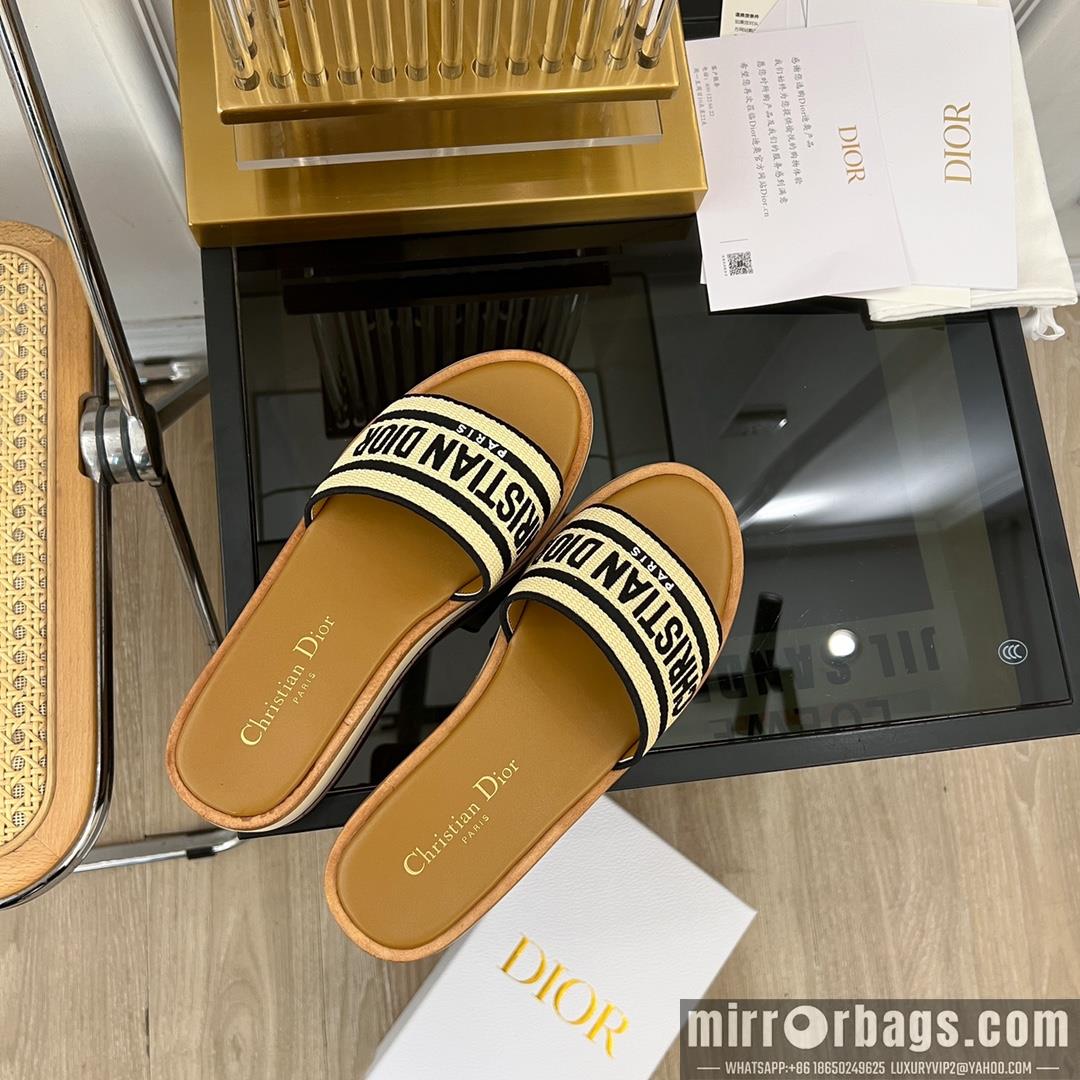 Replica Dior Shoes sz35-42 4.5cm h0707