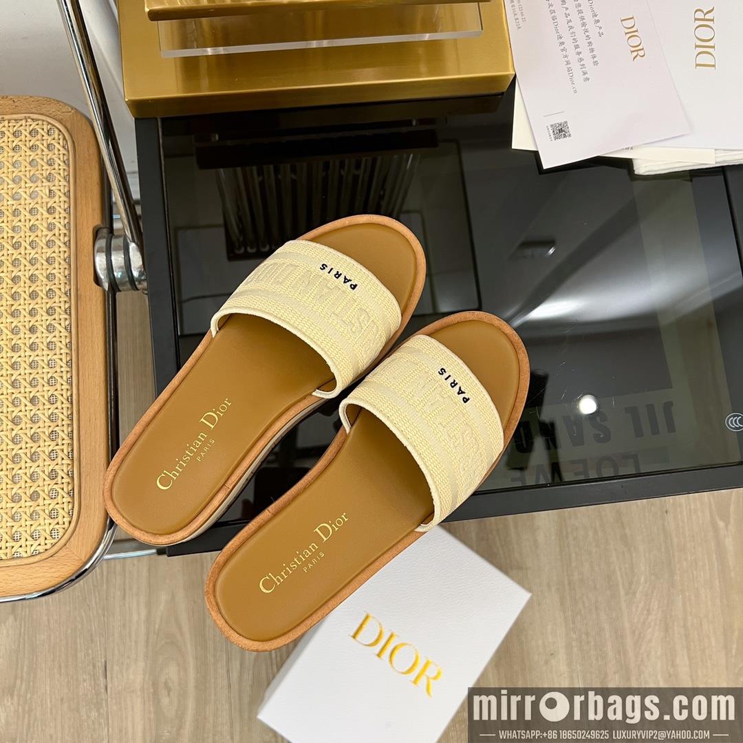 Replica Dior Shoes sz35-42 4.5cm h0707