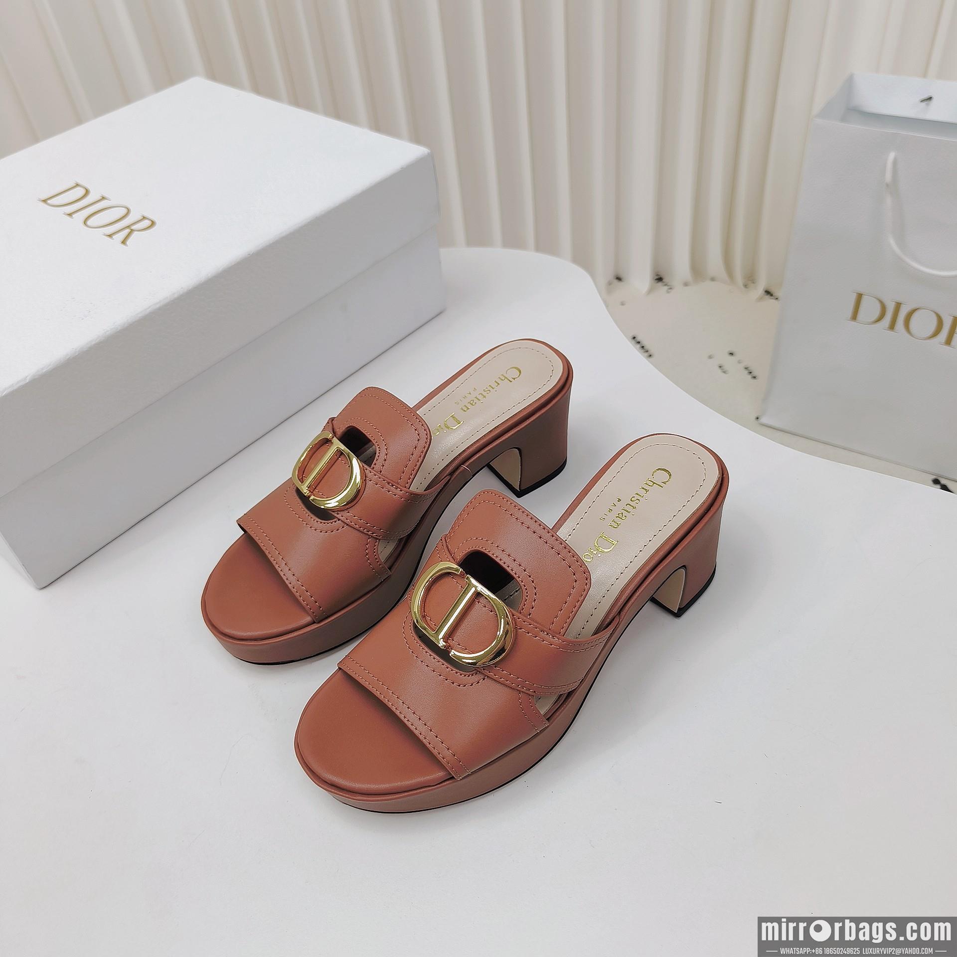 Replica Dior Shoes sz35-41 7cm h0901