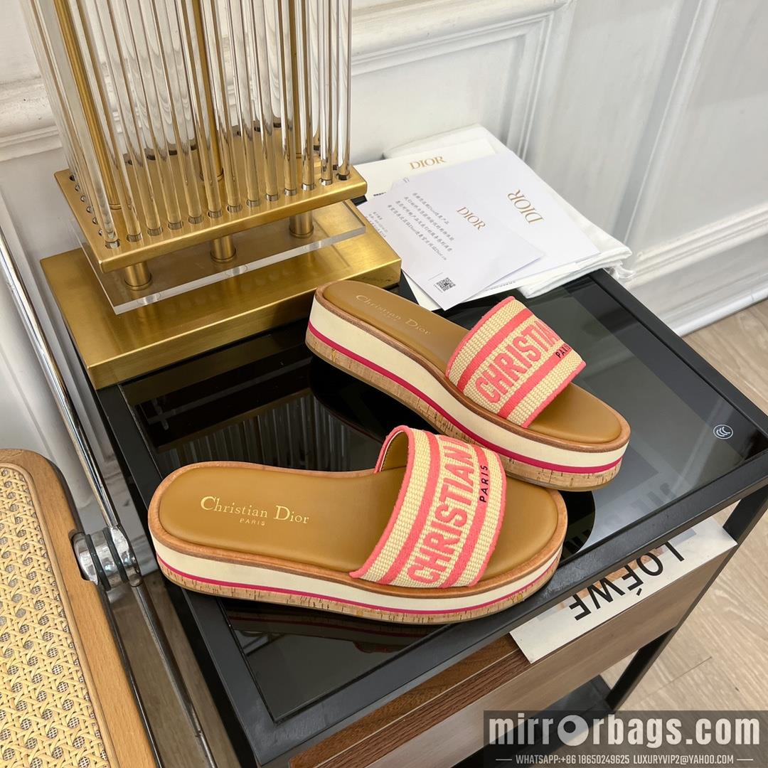 Replica Dior Shoes sz35-42 4.5cm h0707