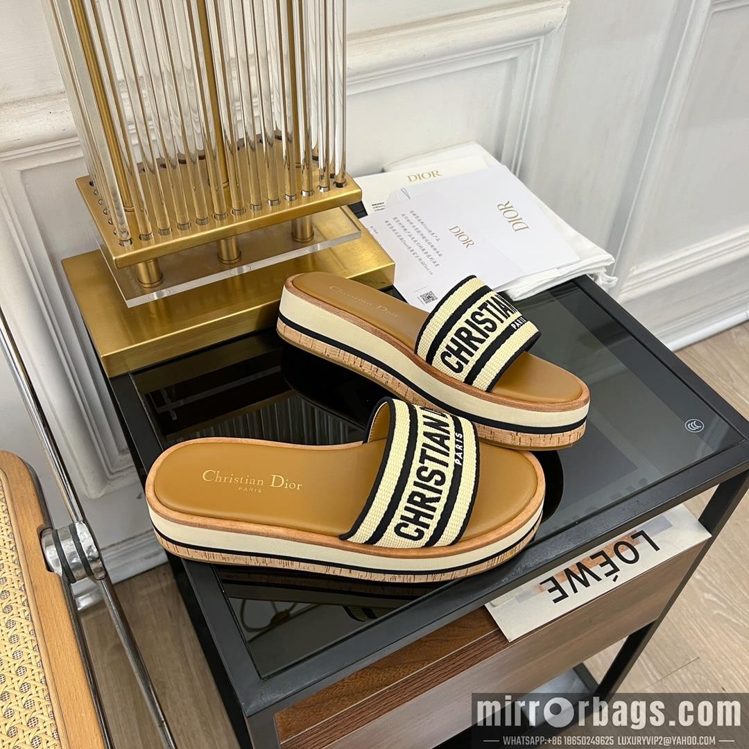 Replica Dior Shoes sz35-42 4.5cm h0707