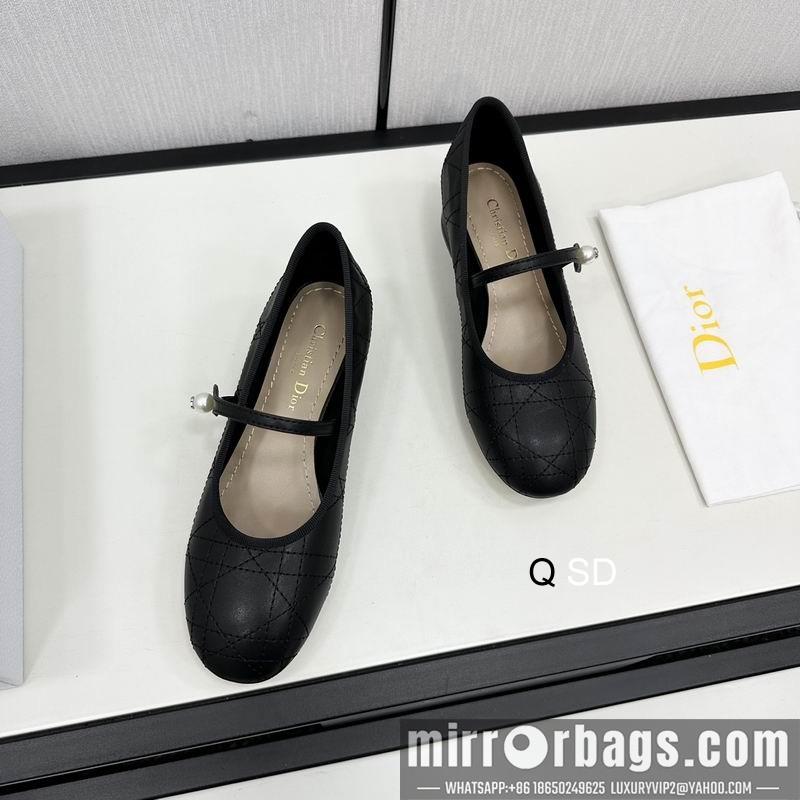Replica Dior Shoes sz35-40 3CM SD1004