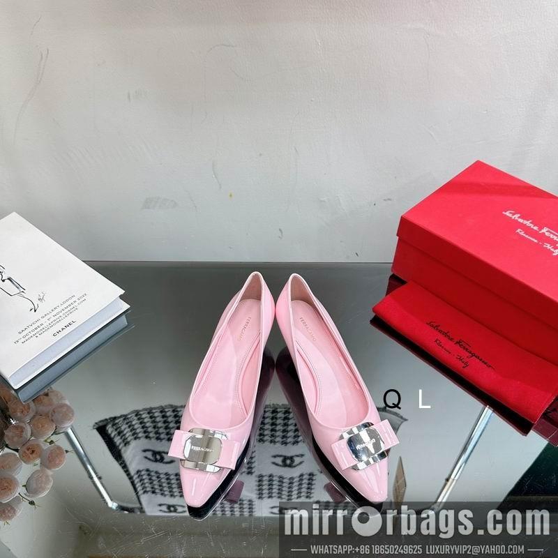 Replica Ferragamo Shoes Ferragamo sz35-39 4.5CM 4C LL0101