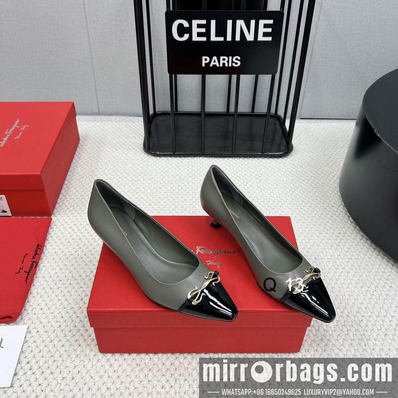 Replica Ferragamo Shoes Ferragamo sz35-40 4.5CM YM1201