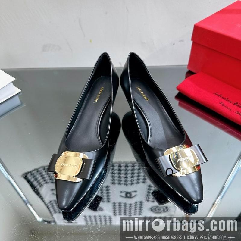 Replica Ferragamo Shoes Ferragamo sz35-39 4.5CM 4C LL0101