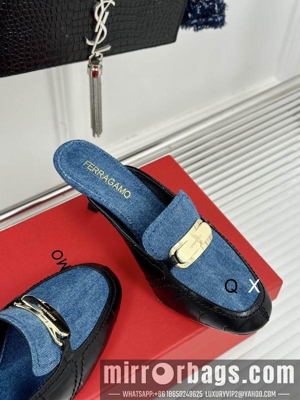 Replica Ferragamo Shoes Ferragamo sz35-40 6.5CM JX0501