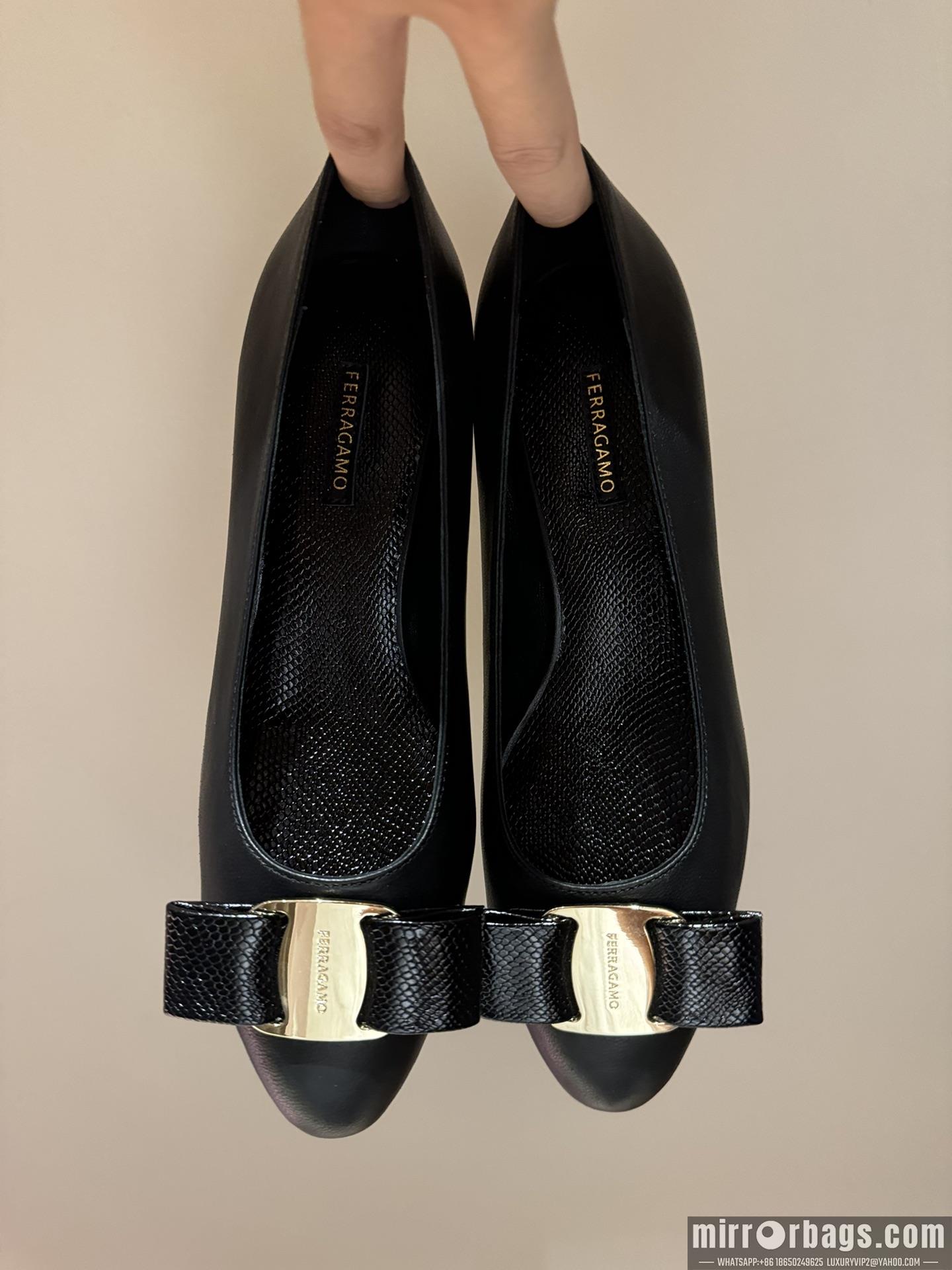 Replica Ferragamo Shoes Ferragamo sz35-40 6cm h0801