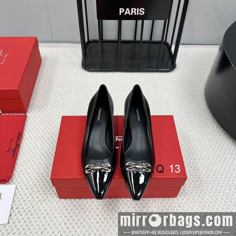 Replica Ferragamo Shoes Ferragamo sz35-40 4.5CM YM1201