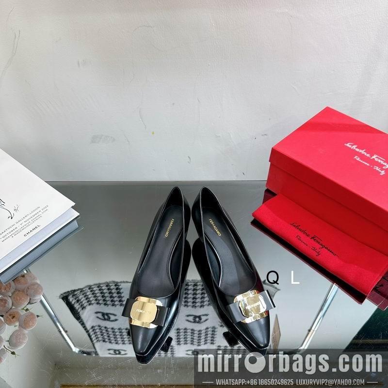 Replica Ferragamo Shoes Ferragamo sz35-39 4.5CM 4C LL0101