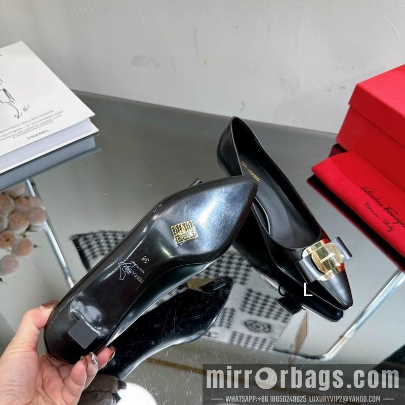 Replica Ferragamo Shoes Ferragamo sz35-39 4.5CM 4C LL0101