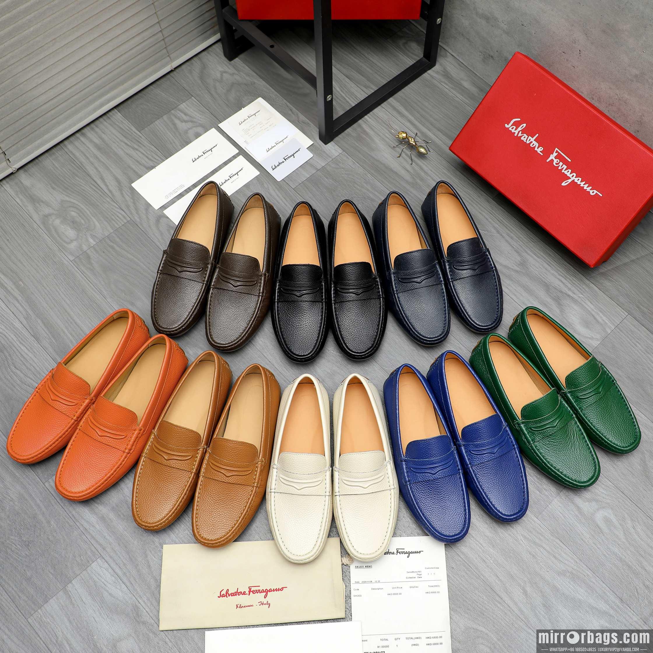 Replica Ferragamo Shoes Ferragamo sz38-44 hnh1220