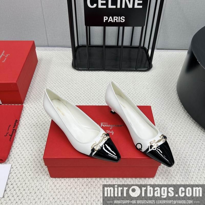 Replica Ferragamo Shoes Ferragamo sz35-40 4.5CM YM1201