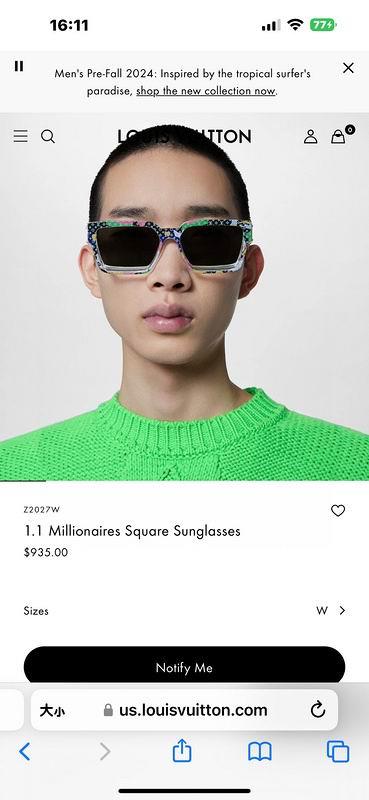Replica LV Glasses smh28