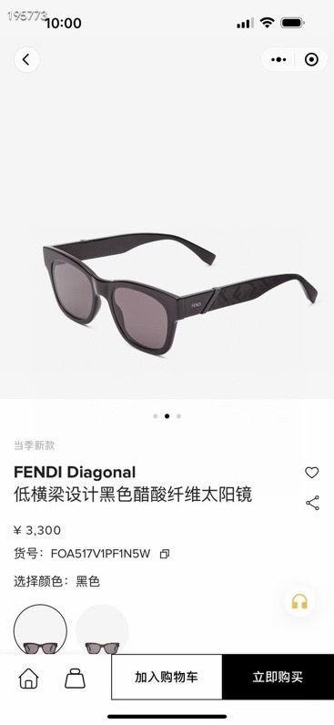 Replica Fendi Glasses smx128