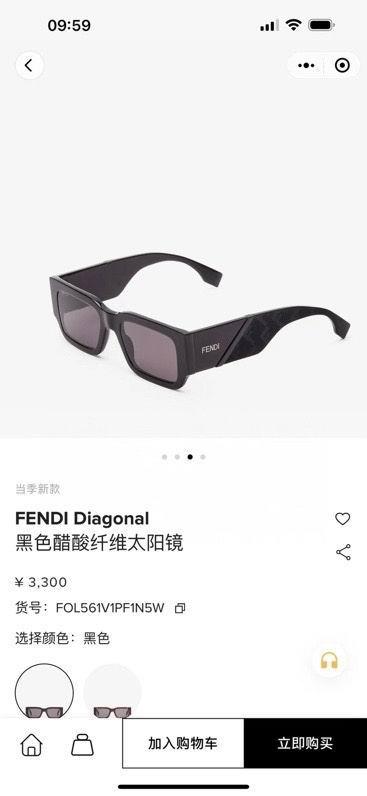 Replica Fendi Glasses smx161
