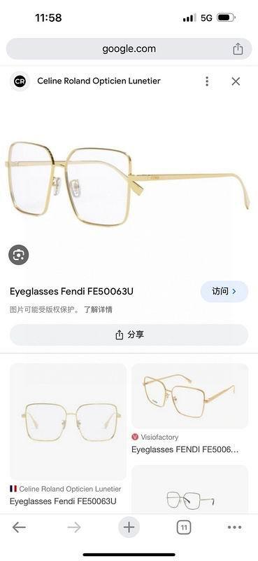 Replica Fendi Glasses smx107