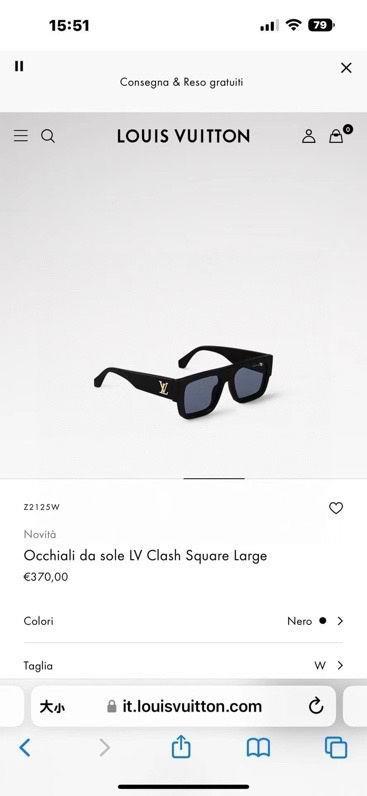 Replica LV Glasses smx186