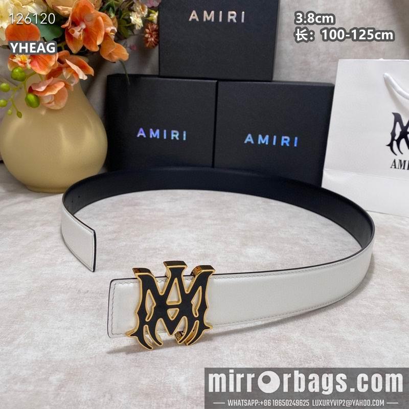 Replica Amiri belt 38mmX100-125cm 8L14