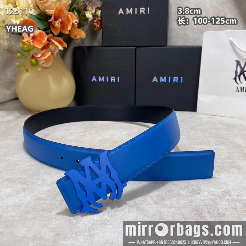 Replica Amiri belt 38mmX100-125cm 8L04