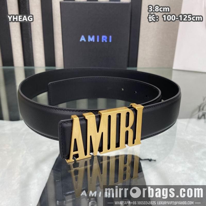 Replica Amiri belt 38mmX100-125cm 8L28