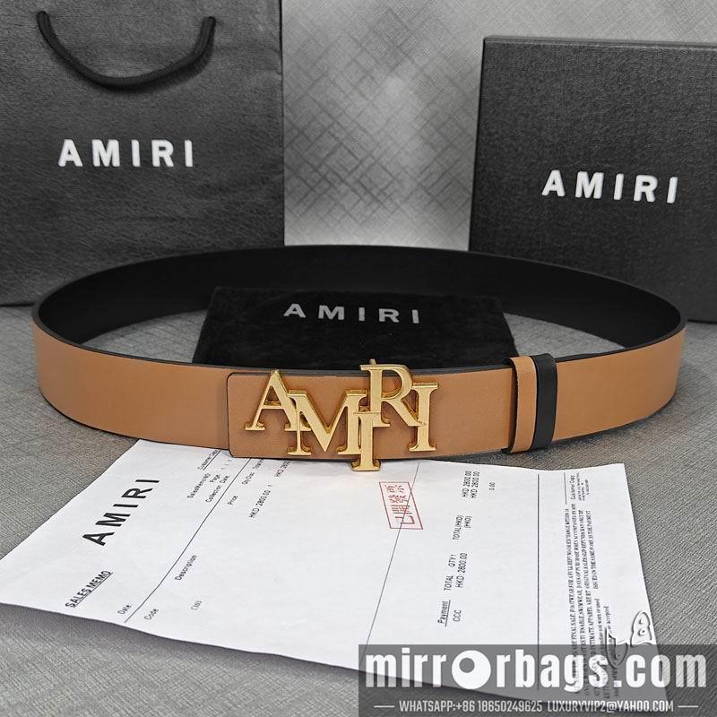 Replica Amiri belt 38mmX90-125cm lb080202