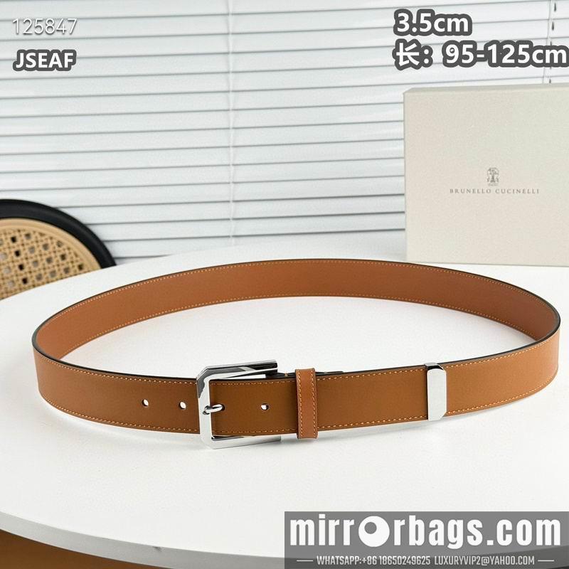 Replica Brunello Cucinelli belt 35mmX95-125cm 8L05