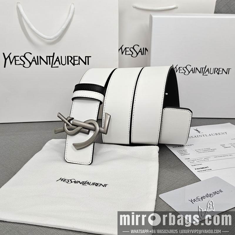 Replica YSL belt 38mmX80-125cm lb082001